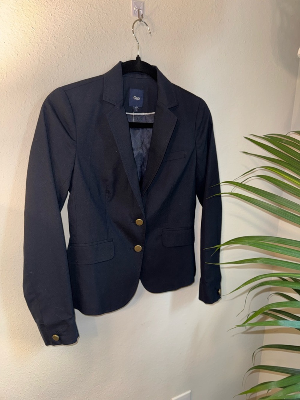 GAP Navy Blazer with Gold Buttons